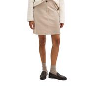 Webrock MARC O'POLO "aus Organic Cotton Stretch", Damen, Gr. 32, beige (chalky mauve), Obermaterial: 98% Baumwolle, 2% Elasthan, unifarben, normal kurz, Röcke (63733667-32) chalky mauve