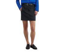 Webrock MARC O'POLO "aus Polyester-Schurwolle-Mix", Damen, Gr. 36, blau (dunkelblau), Obermaterial: 59% Polyester, 21% Schurwolle, 18% Viskose, 2% Elasthan, unifarben, skinny fit kurz, Röcke (28083245