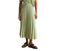 Webrock MARC O'POLO "aus recyceltem Polyester", Damen, Gr. 40, smooth sage, Obermaterial: 100% Polyester, unifarben, lässig geschnitten wadenlang, Röcke (59243809-40) smooth sage