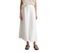 Webrock MARC O'POLO "aus reinem Leinen", Damen, Gr. 36, weiß (m100), Obermaterial: 100% Leinen, unifarben, ausgestellt wadenlang, Röcke (43335227-36) m100