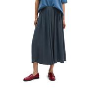 Webrock MARC O'POLO "aus TENCEL™ Modal", Damen, Gr. 36, manic midnight, Obermaterial: 61% Modal, 39% Viskose, unifarben, normal wadenlang, Röcke (88627753-36) manic midnight