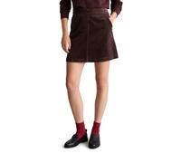 Webrock MARC O'POLO DENIM "aus Baumwoll-Stretch", Damen, Gr. M, braun (espresso braun), Obermaterial: 98% Baumwolle, 2% Elasthan, unifarben, normal kurz, Röcke (98895500-M) espresso braun