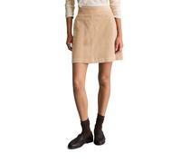 Webrock MARC O'POLO DENIM "aus Baumwoll-Stretch", Damen, Gr. XXL, beige (sandpaper), Obermaterial: 98% Baumwolle, 2% Elasthan, unifarben, normal kurz, Röcke (54620757-XXL) sandpaper
