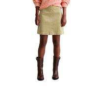 Webrock MARC O'POLO DENIM "aus elastischem Organic Cotton-Mix", Damen, Gr. XL, artichoke leaf, Obermaterial: 98% Baumwolle, 2% Elasthan, unifarben, normal, Röcke (99613854-XL) artichoke leaf