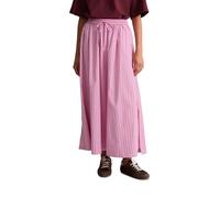 Webrock MARC O'POLO DENIM "aus Organic Cotton Lyocell-Mix", Damen, Gr. XS, light pink, Obermaterial: 69% Baumwolle, 31% Lyocell, gestreift, normal wadenlang, Röcke (55324116-XS) light pink