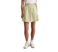 Webrock MARC O'POLO DENIM "aus Organic-Cotton-Mix", Damen, Gr. M, grün (elm grün), Obermaterial: 80% Baumwolle, 20% Polyamid, unifarben, ausgestellt kurz, Röcke (26388417-M) elm grün