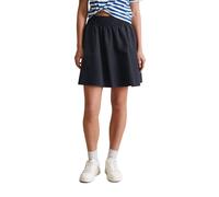 Webrock MARC O'POLO DENIM "aus Organic-Cotton-Mix", Damen, Gr. XS, blau (blau depths), Obermaterial: 80% Baumwolle, 20% Polyamid, unifarben, ausgestellt kurz, Röcke (63217510-XS) blau depths