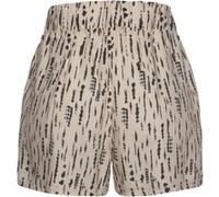 Webshorts beige-schwarz-bedruckt 38