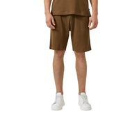 Webshorts S.OLIVER, Herren, Gr. M, N-Gr, braun, Web, Obermaterial: 60% Baumwolle, 40% Polyester, unifarben, lässig geschnitten kniefrei, Hosen, mit Gummizug und (51311916-M) braun