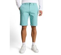 Webshorts TOM TAILOR, Herren, Gr. 36, N-Gr, river teal, Web, Obermaterial: 98% Baumwolle, 2% Elasthan, unifarben, regular fit kniefrei, Hosen, mit Stretch (73102345-36) river teal