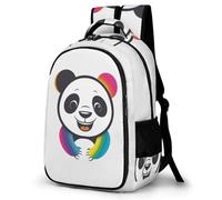 WECECE Schulrucksack Teenager Jungen 8-12 Jahre, 2026 Rucksack Schule Mit Cute Panda Grundschüler/Schüler Der Mittelstufe Schulranzen Kawaii Tier Outdoor Schultasche