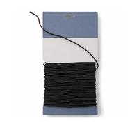 WedDecor Kordel Elastic Glatte Oberfläche Sehr Langlebig Qualität Zum Nähen, Stricken, Kunst & Basteln Zubehör - Schwarz, 10 Metres