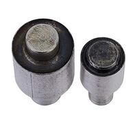 Weddecor Loch Schneiden Stanze Werkzeug Kompatibel DK-98 Handpresse Maschine Stanze Stoff Tülle Nieten Ösen Installation Eisen Metall Ösen Nieten für DIY Basteln Projekte, 30mm - Silbern, 8mm