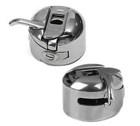 WeddHuis 2 Stücke Edelstahl Nähmaschinen Spulenkapsel für Frontlader Maschinen der Klasse 15