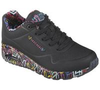 Skechers Damen Sneaker Uno Loving Love Schwarz Größe 36