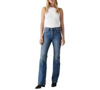 Bootcut-Jeans LEVI'S "WEDGIE BOOT", Damen, Gr. 28, Länge 30, bold and beautiful, Denim/Jeans, Obermaterial: 99% Baumwolle, 1% Elasthan, unifarben, bootcut fit lang, Jeans, im Five-Pocket Style (311126