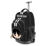 Wednesday Cute-Fan GTS Trolley-Rucksack, Grau, 32 x 47 cm, Kapazität 39 L