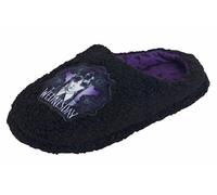 Wednesday Mädchen Mittwoch Hausschuhe Borg Fleece Pantoletten Slipper Erwachsene Teenager Hausschuhe Slides Geschenk