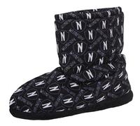 Wednesday Nevermore Hausschuhe für Mädchen, Hausschuhe, warm, Fleecestiefel, Schwarz , 31/32 EU