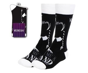 Wednesday Socken Motiv Give me a Hand Gr. 36-43 Wednesday Adams