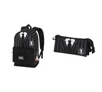 Wednesday Uniform - FAN HS Rucksack 2.0 + FAN Dreifach Federmäppchen 2.0