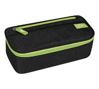Wedo 24243011 Etui Weiches Federmäppchen Polyester Schwarz, Grün