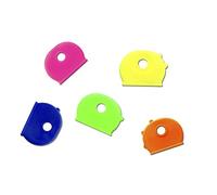 WEDO® Schlüsselkappen, rund, farblich sortiert, 100 Stk/VE