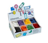 WEDO 2628070 Schlüsselkappen 200 Stück Vorratspack im ansprechenden Display