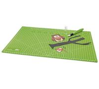 Wedo 79245 Schneidematte Comfortline A3 (CM 45, selbstschließende Oberfläche, 45 x 30 x 0,3 cm) apfelgrün
