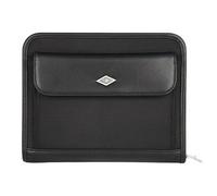 WEDO® Konferenzmappe ELEGANCE 26,3 x 21 x 4 cm (B x H x T) Kunstleder/Nylon schwarz