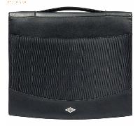 Wedo Konferenzmappegamappe mit Griff schwarz