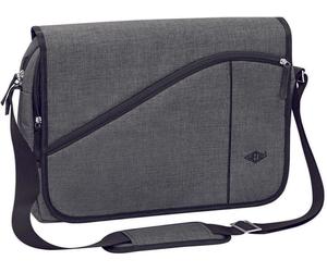 WEDO Laptoptasche Messenger Bag COLLEGE grau bis 39,6 cm (15,6 Zoll)