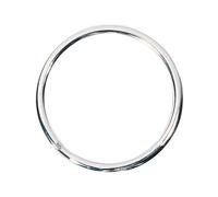 Wedo 100er-Pack Metall-Schlüsselringe 35 mm (Ø)