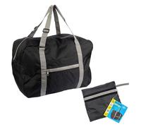 Wedo Reisetasche Nylon 582601 schwarz schwarz, 48x33x22 cm