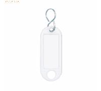 Wedo Schlüsselanhänger 262803400 weiß 100 Stück