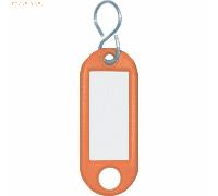 Wedo Schlüsselanhänger 262803406 orange 100 Stück