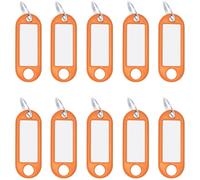WEDO Schlüsselanhänger mit Ring 18mm VE=50x10 Stück orange - 262101806