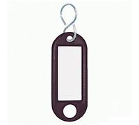 WEDO Schlüsselanhänger Schwarz 10 Stück