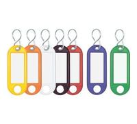 WEDO® Schlüsselanhänger, sortiert, Pck=100St, 2628034 (Schlüsselkasten, Schlüsselschrank)