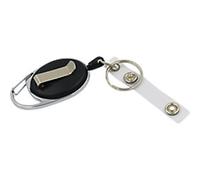 Wedo 262 415 Schlüsselring/Etui Schwarz, Chrom, Weiß