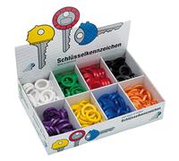 WEDO® Schlüsselkennringe, farblich sortiert, 200 Stk/VE