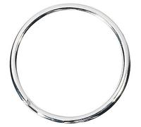 Schlüsselringe Metall 38mm silber glanzvernickelt Packung 100 Stück (2623038)