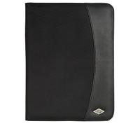 WEDO® Schreibmappe Elegance 25 x 33 x 3 cm (B x H x T) Kunstleder/Nylon schwarz