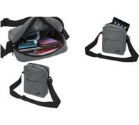 WEDO Umhängetasche Little Messenger Bag COLLEGE 20,5 x 6,0 x 22,5 cm grau