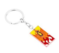 Weeb Keychains Demon Slayer-Schlüsselanhänger, Schlüsselanhänger für wahre Demon Slayer-Fans, Anime-Geschenke mit robustem Metall und lebendigen Farben, Handy-Anhänger, Zubehör, coole