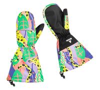 WeeDo - Kid's Cosmo Candy Jungle Handschuhe - Handschuhe, Gr. 128-140 Unisex L, bunt (Print/PeachyPink)