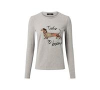 Weekend Max Mara Langarmshirt Damen grau, S