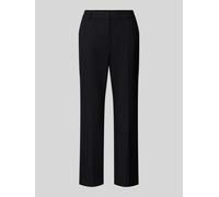 Weekend Max Mara Slim Fit Bundfaltenhose mit Viskose-Anteil Modell 'RANA' in Black, Größe 38