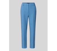 Weekend Max Mara Slim Fit Bundfaltenhose mit Viskose-Anteil Modell 'RANA' in Hellblau, Größe 34