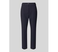 Weekend Max Mara Slim Fit Bundfaltenhose mit Viskose-Anteil Modell 'RANA' in Marine, Größe 36